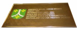 Bronzetafel, Schilder Rittel, Köln
